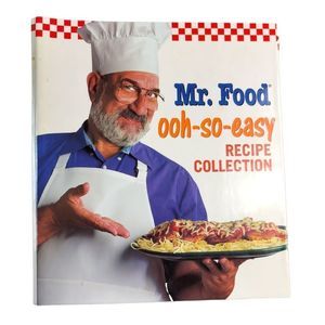 Mr. Food Ooh So Easy Recipe Collection Cookbook vintage VTG Binder style book